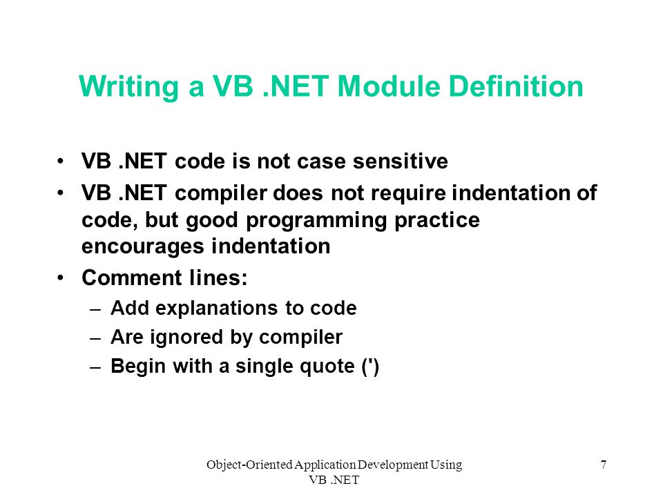 What Is A .net Module